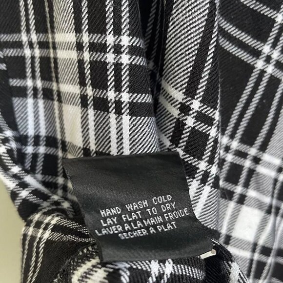 Tripp NYC Daang Goodman Black Plaid Pleated Mini Skirt - Picture 7 of 8